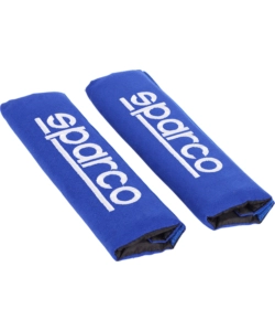 Set 2 pezzi di cuscinetti passacintura universali per auto sparco 'spc1204' blu